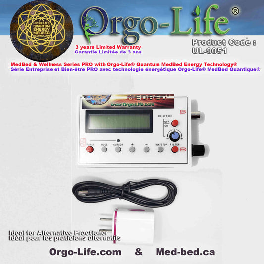 UL-9051 Orgo-Life® Générateur de fréquences compact – Usage personnel et familial