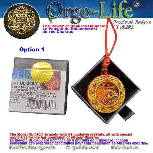 UL-3450 – Médaillon Chakra (La Racine Sacrée)