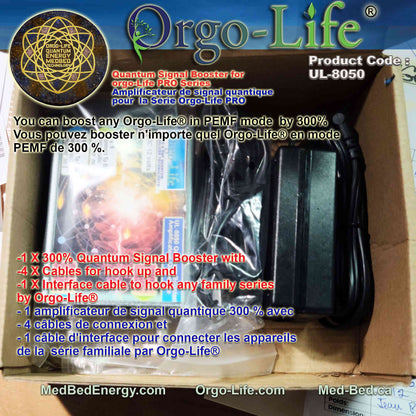 UL-8050 Orgo-Life®
Amplificateur Booster à Double Canal – Compatible avec les systèmes Orgo-Life®
