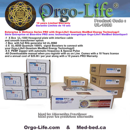 UL-1088 Orgo-Life® Hexagonal Energy Tablet – PRO Corporate Series