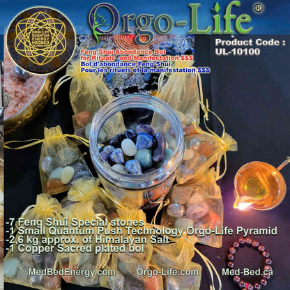 UL-10100 – Orgo-Life® Feng Shui Abundance Bowl