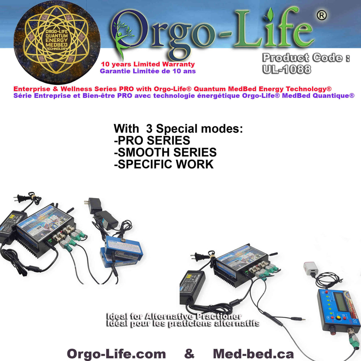 UL-1088 Orgo-Life® Hexagonal Energy Tablet – PRO Corporate Series