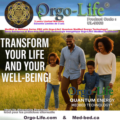 UL-9060 Orgo-Life® Générateur de fréquences RIFE + Télécommande Quantique Scalaire – Série Bien-être
