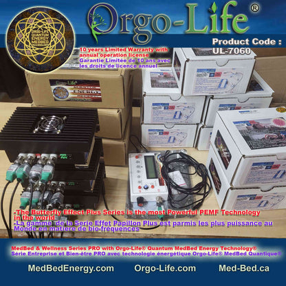 UL-7060 Orgo-Life® Quantum Energy MedBed Technology® – Butterfly Effect Plus