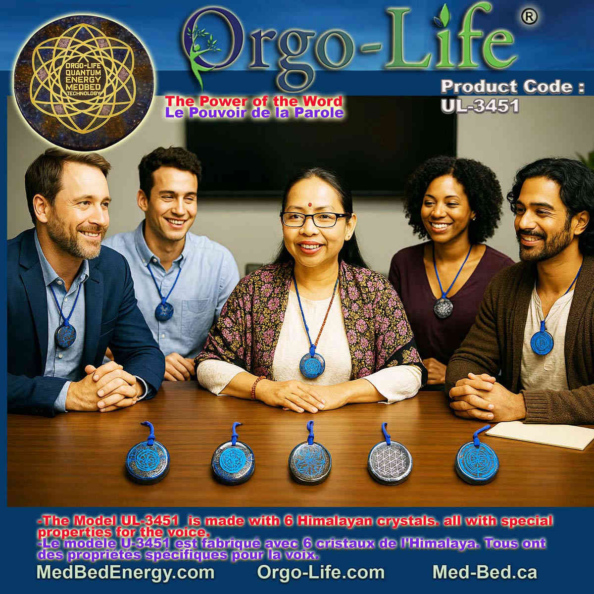 UL-3451 – The Power Of the Voice Pro Pendant