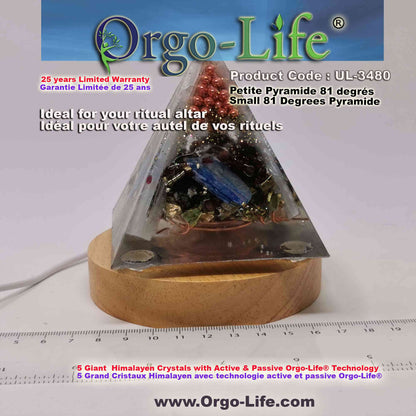 UL-3480 Orgo-Life® Pyramid Himalayan Crystals – Active & Passive Technology