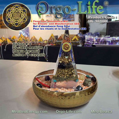 UL-10100 – Orgo-Life® Feng Shui Abundance Bowl