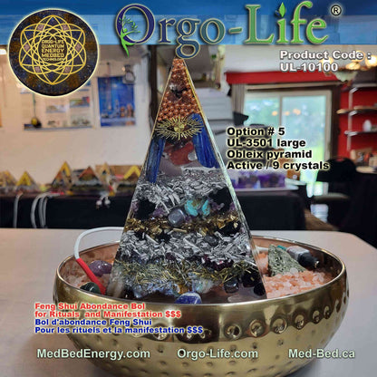 UL-10100 – Orgo-Life® Feng Shui Abundance Bowl