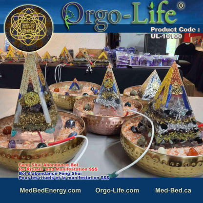 UL-10100 – Orgo-Life® Feng Shui Abundance Bowl