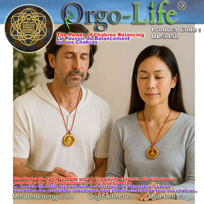 UL-3450 – Médaillon Chakra (La Racine Sacrée)