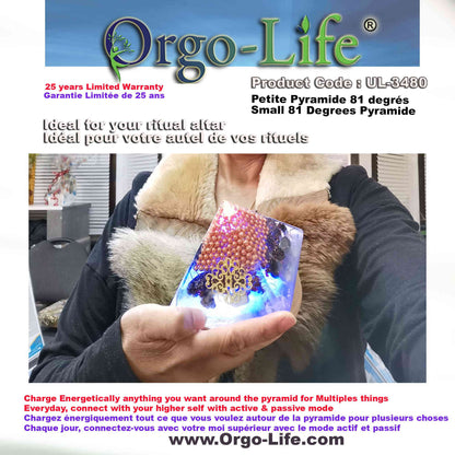 UL-3480 Orgo-Life® Pyramid Himalayan Crystals – Active & Passive Technology