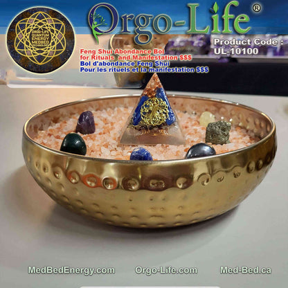 UL-10100 – Orgo-Life® Feng Shui Abundance Bowl