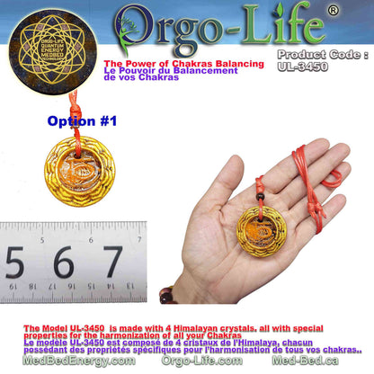 UL-3450 – Médaillon Chakra (La Racine Sacrée)