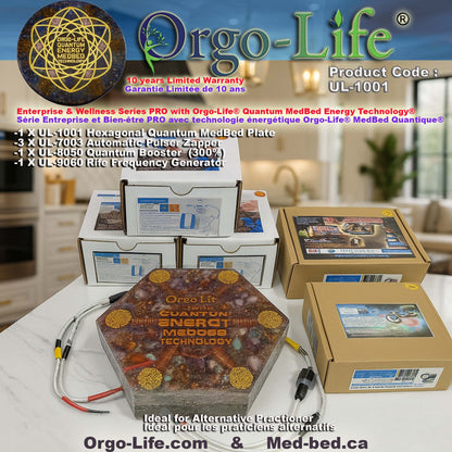 UL-1001 Plaque Hexagonale Bien-Être Orgo-Life®