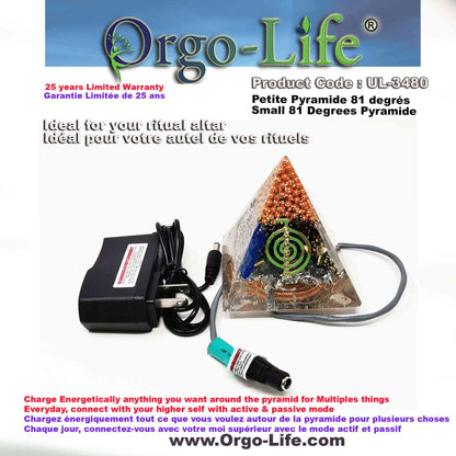 UL-3480 Orgo-Life® Pyramid Himalayan Crystals – Active & Passive Technology