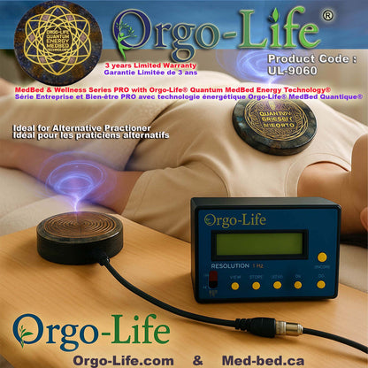 UL-9060 Orgo-Life® Générateur de fréquences RIFE + Télécommande Quantique Scalaire – Série Bien-être
