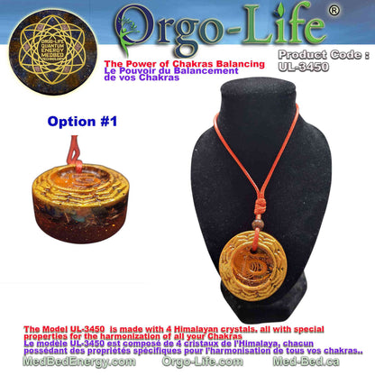 UL-3450 – Médaillon Chakra (La Racine Sacrée)