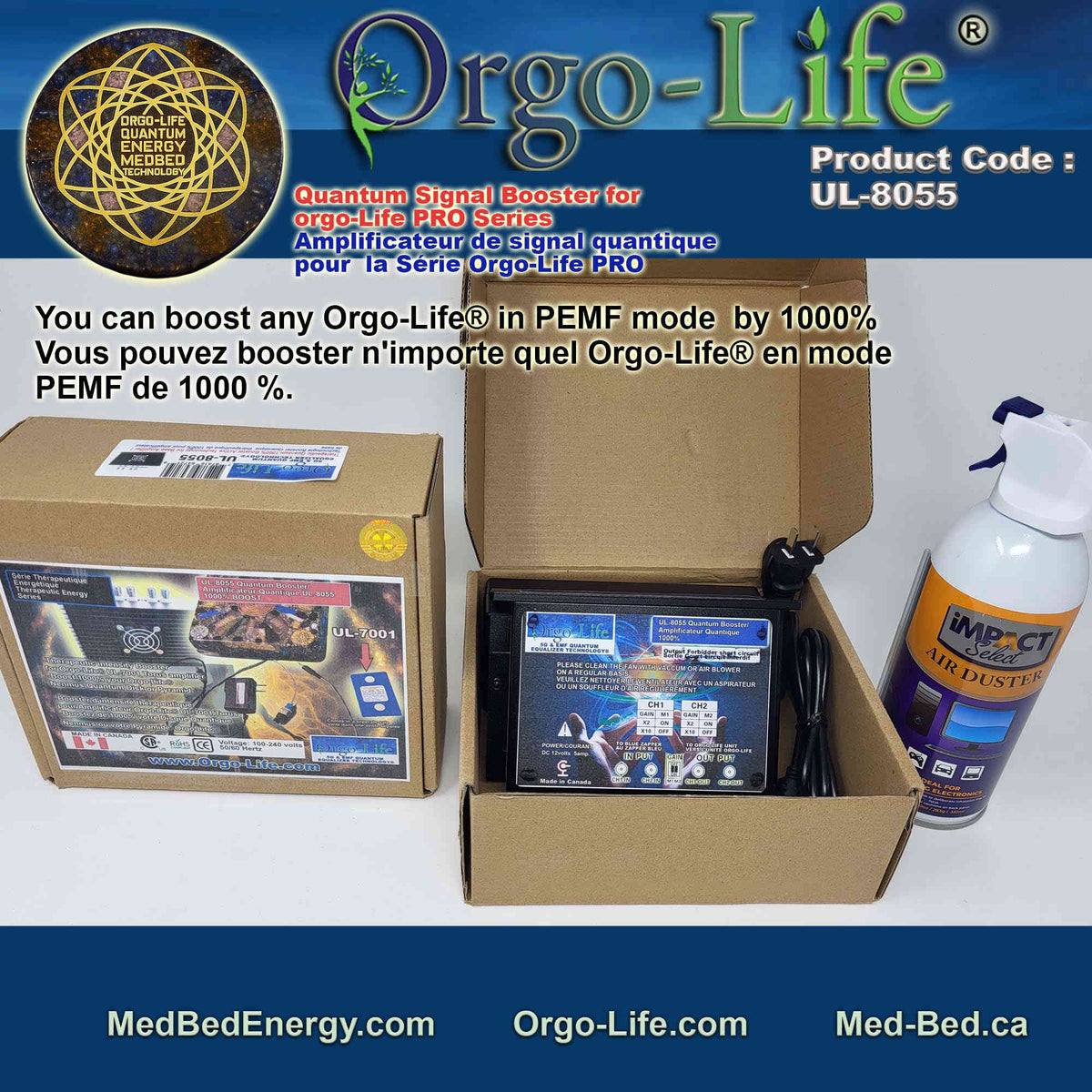 UL-8055, Quantum signal amplifier (Quantum Booster) 1000-1100% for extreme cases