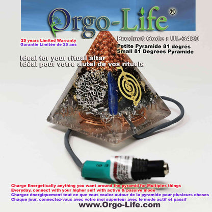 UL-3480 Orgo-Life® Pyramid Himalayan Crystals – Active & Passive Technology
