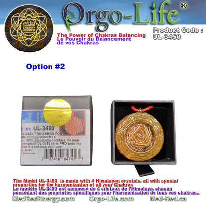 UL-3450 – Médaillon Chakra (La Racine Sacrée)