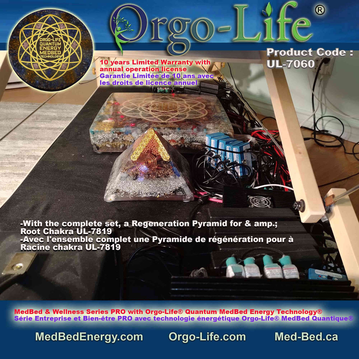 UL-7060 Orgo-Life® Quantum Energy MedBed Technology® – Butterfly Effect Plus