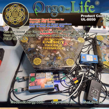 UL-8050 Orgo-Life®
Amplificateur Booster à Double Canal – Compatible avec les systèmes Orgo-Life®