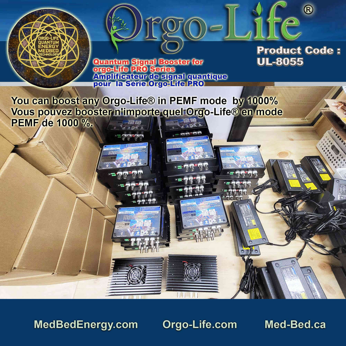 UL-8055, Quantum signal amplifier (Quantum Booster) 1000-1100% for extreme cases