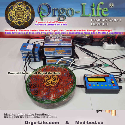 UL-9060 Orgo-Life® Générateur de fréquences RIFE + Télécommande Quantique Scalaire – Série Bien-être