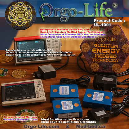 UL-1001 Plaque Hexagonale Bien-Être Orgo-Life®