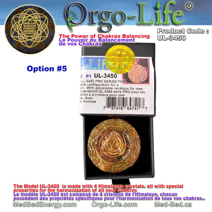 UL-3450 – Médaillon Chakra (La Racine Sacrée)