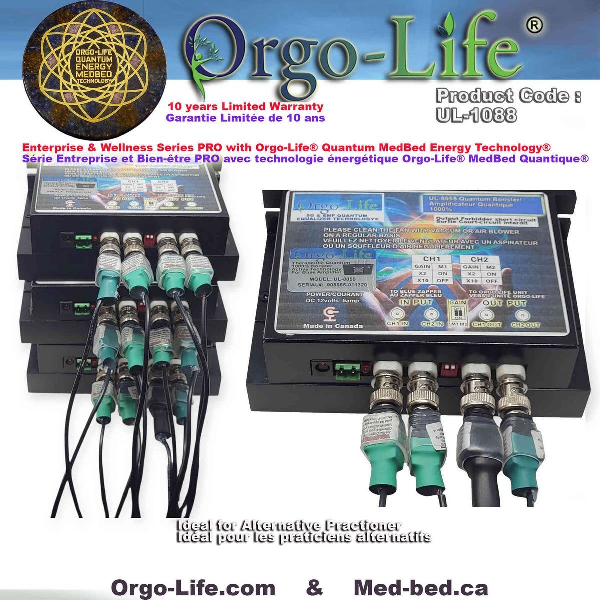 UL-1088 Orgo-Life® Hexagonal Energy Tablet – PRO Corporate Series