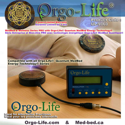 UL-9060 Orgo-Life® Générateur de fréquences RIFE + Télécommande Quantique Scalaire – Série Bien-être