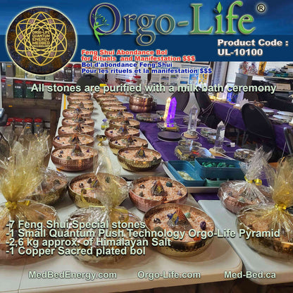 UL-10100 – Orgo-Life® Feng Shui Abundance Bowl