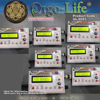 UL-9051 Orgo-Life® Générateur de fréquences compact – Usage personnel et familial