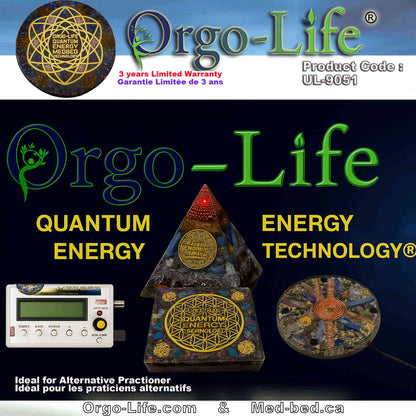 UL-9051 Orgo-Life® Générateur de fréquences compact – Usage personnel et familial