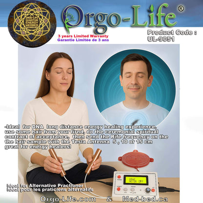 UL-9051 Orgo-Life® Générateur de fréquences compact – Usage personnel et familial