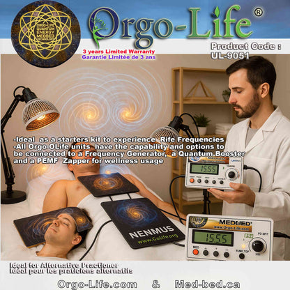 UL-9051 Orgo-Life® Générateur de fréquences compact – Usage personnel et familial