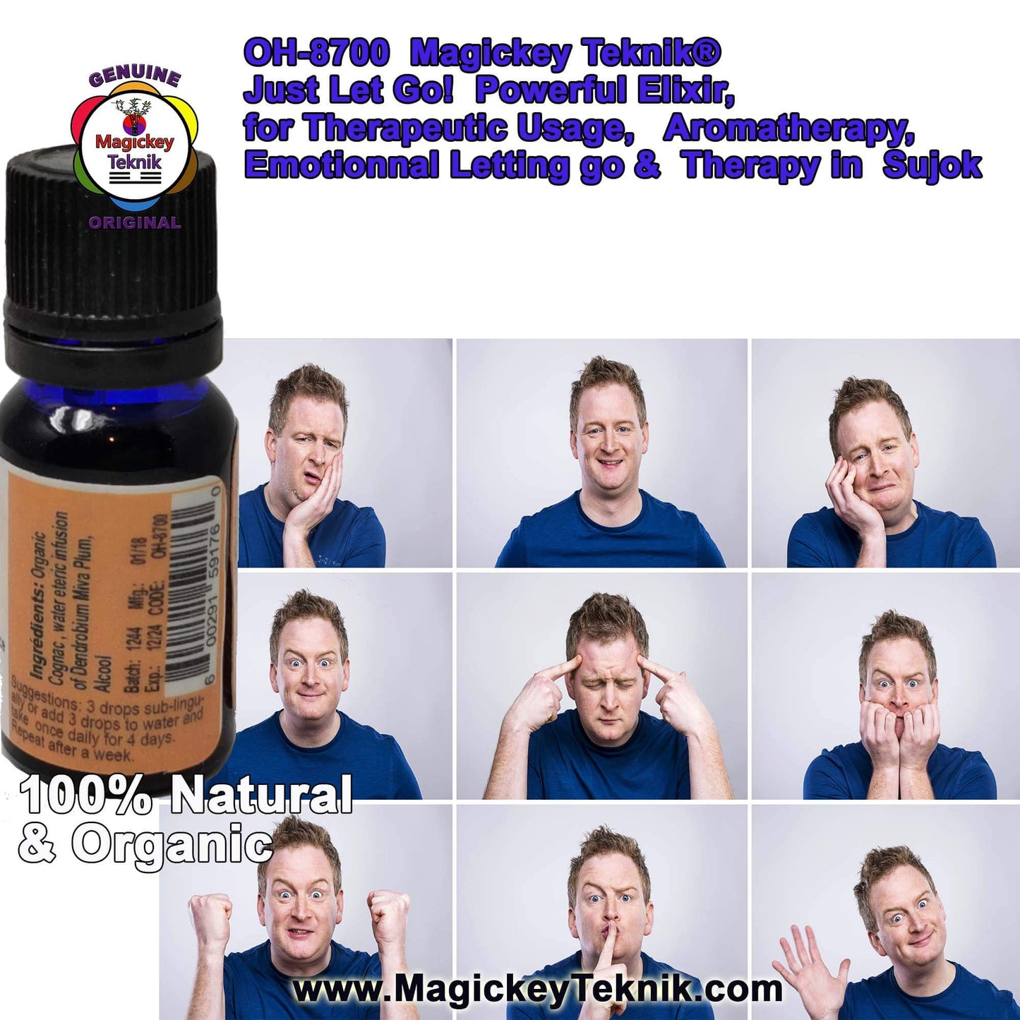 OH-8700 – JUST LET GO!® | Botanical Elixir