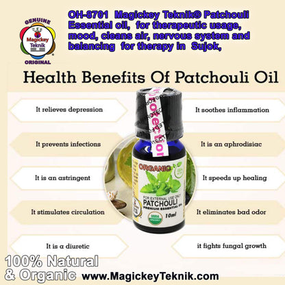 OH-8701 – Patchouli Essential Oil Magickey Teknik®