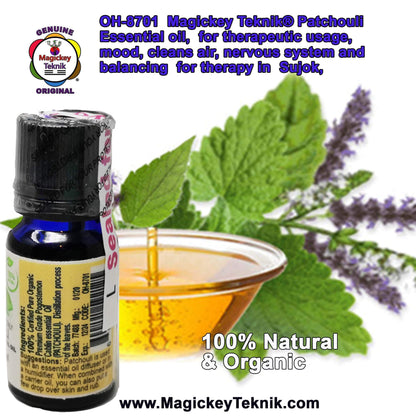 OH-8701 – Patchouli Essential Oil Magickey Teknik®