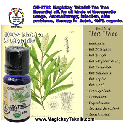 OH-8702 — Tea Tree Essential Oil MAGICKEY TEKNIK® 10 ml