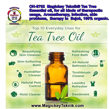 OH-8702 — Tea Tree Essential Oil MAGICKEY TEKNIK® 10 ml