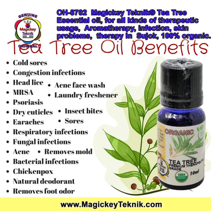 OH-8702 — Tea Tree Essential Oil MAGICKEY TEKNIK® 10 ml