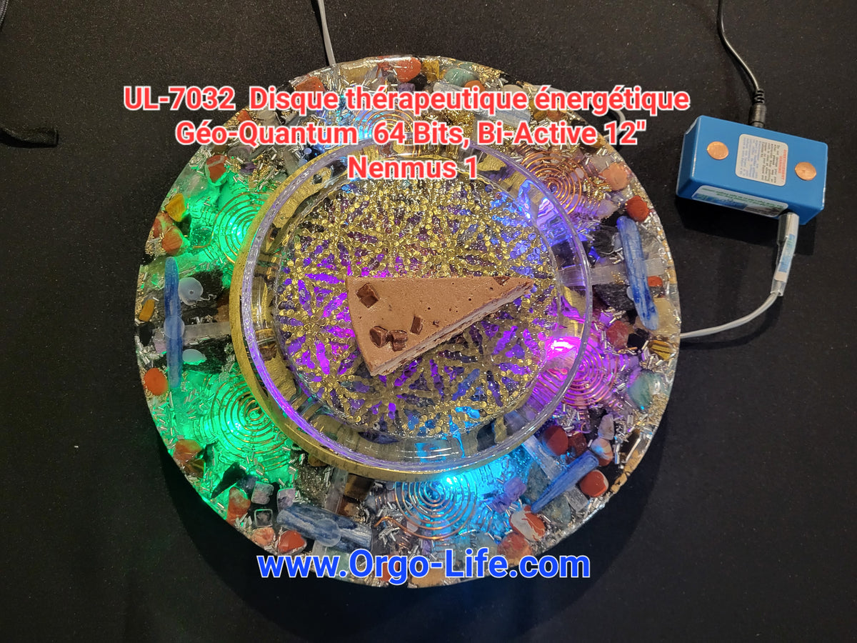 UL-7032 NENMUS 1 Série Energ. Therap. Ronde 12 pouces 64 bits 2 amplis  BI-ACTIVE