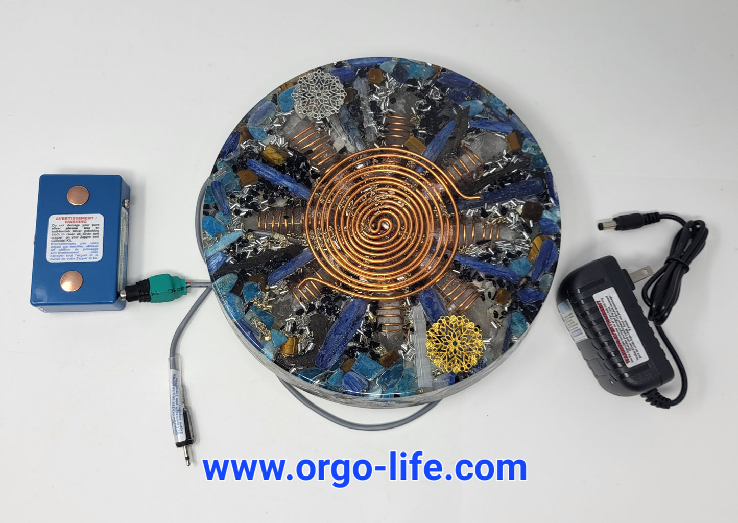 UL-3620 Himalayan Crystal Travel Plate: Orgo-Life Technology, Active/Passive