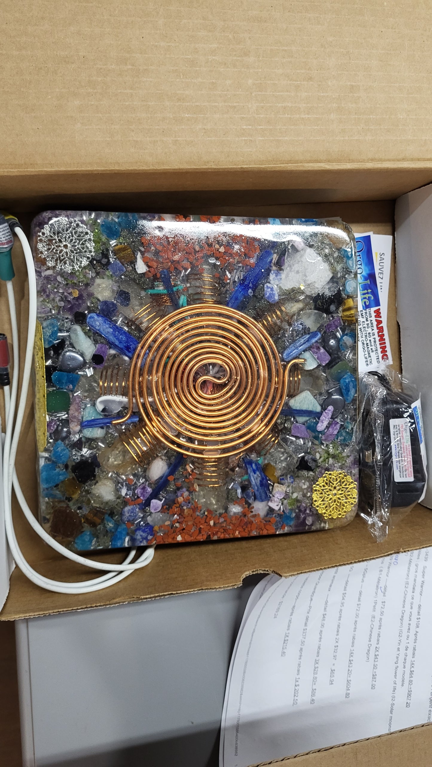 UL-8020 Carre 9 pouce Semi-Pro 3 x Tri-amplifie,  1 Haute frequences + 2 Amplis Torus (GROUNDING)