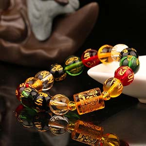 UL-8201 Orgo-Life® Bracelet Feng Shui des 5 Éléments
