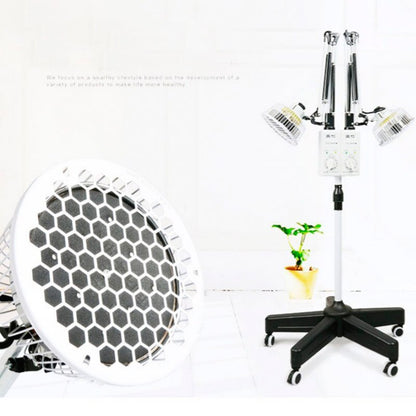 UL-8035  Lampe magnetique therapeutique far infrared, mineral LAMP TDP, 2 tetes sur pieds 500 watts au total