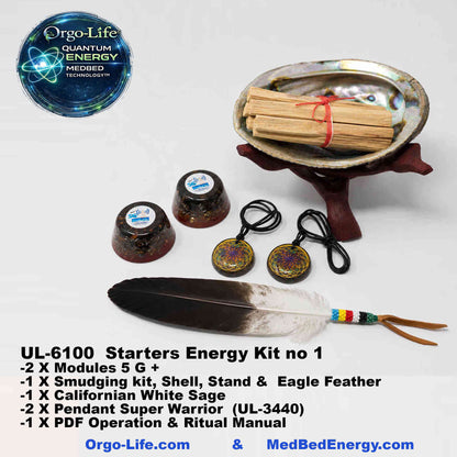 UL-6100-01-02  — Orgo-Life® Ritual Energy Starter Kit No. 1