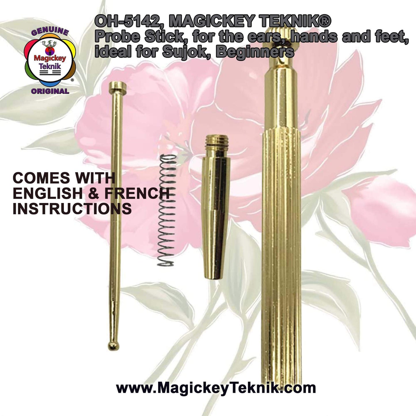 OH-5142 Magickey Teknik® Precision Sujok Spring Stylus
